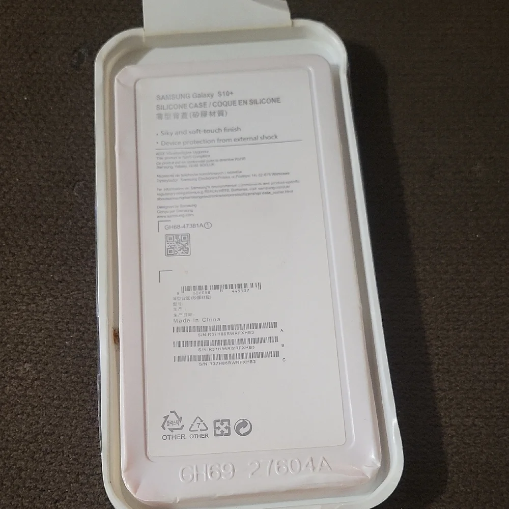 Samsung Galaxy S10+ Vibrant Silicone Cover